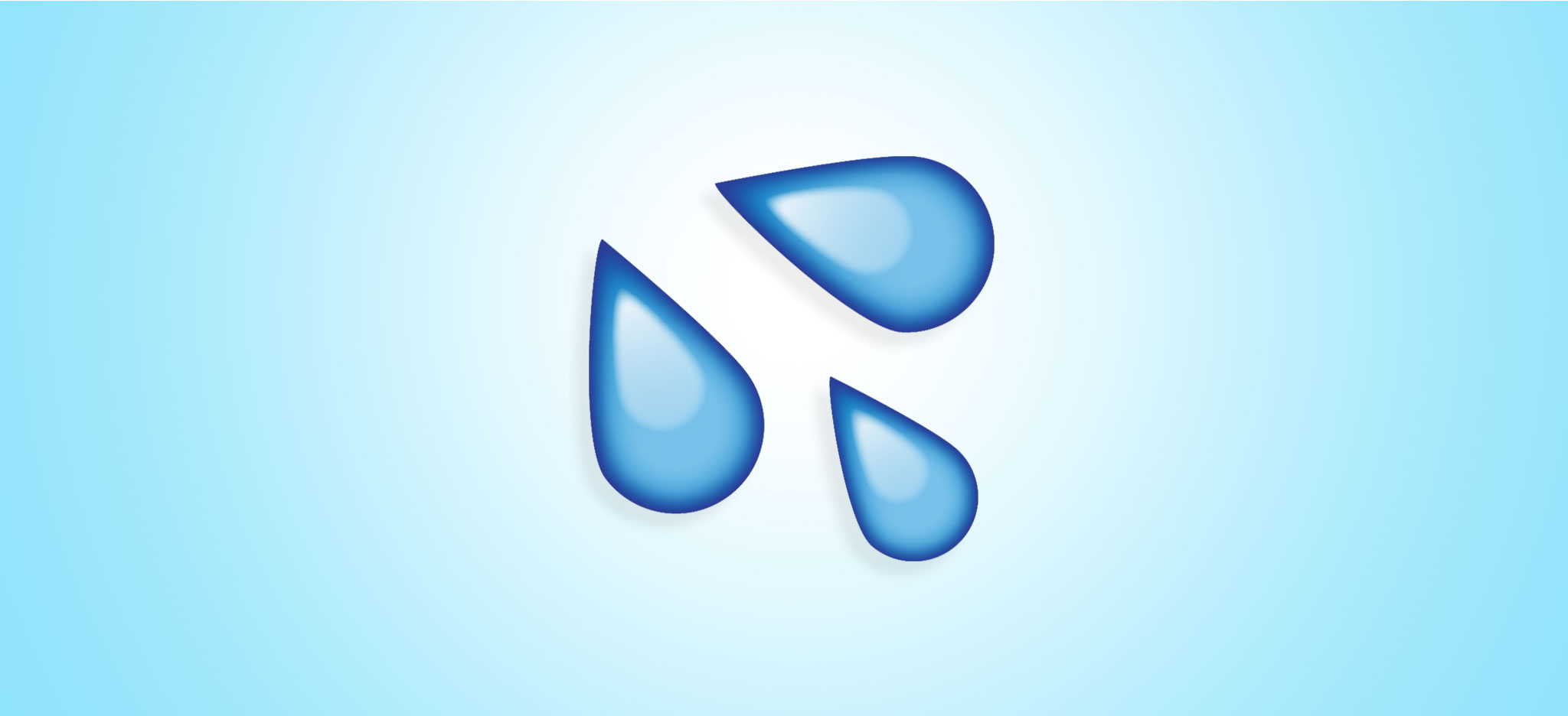 Sweat Drops Emoji